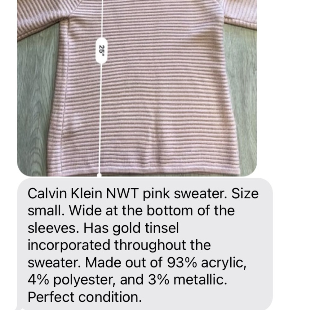 Calvin Klein Spring Sweater Bundle- Small - Picture 13 of 13